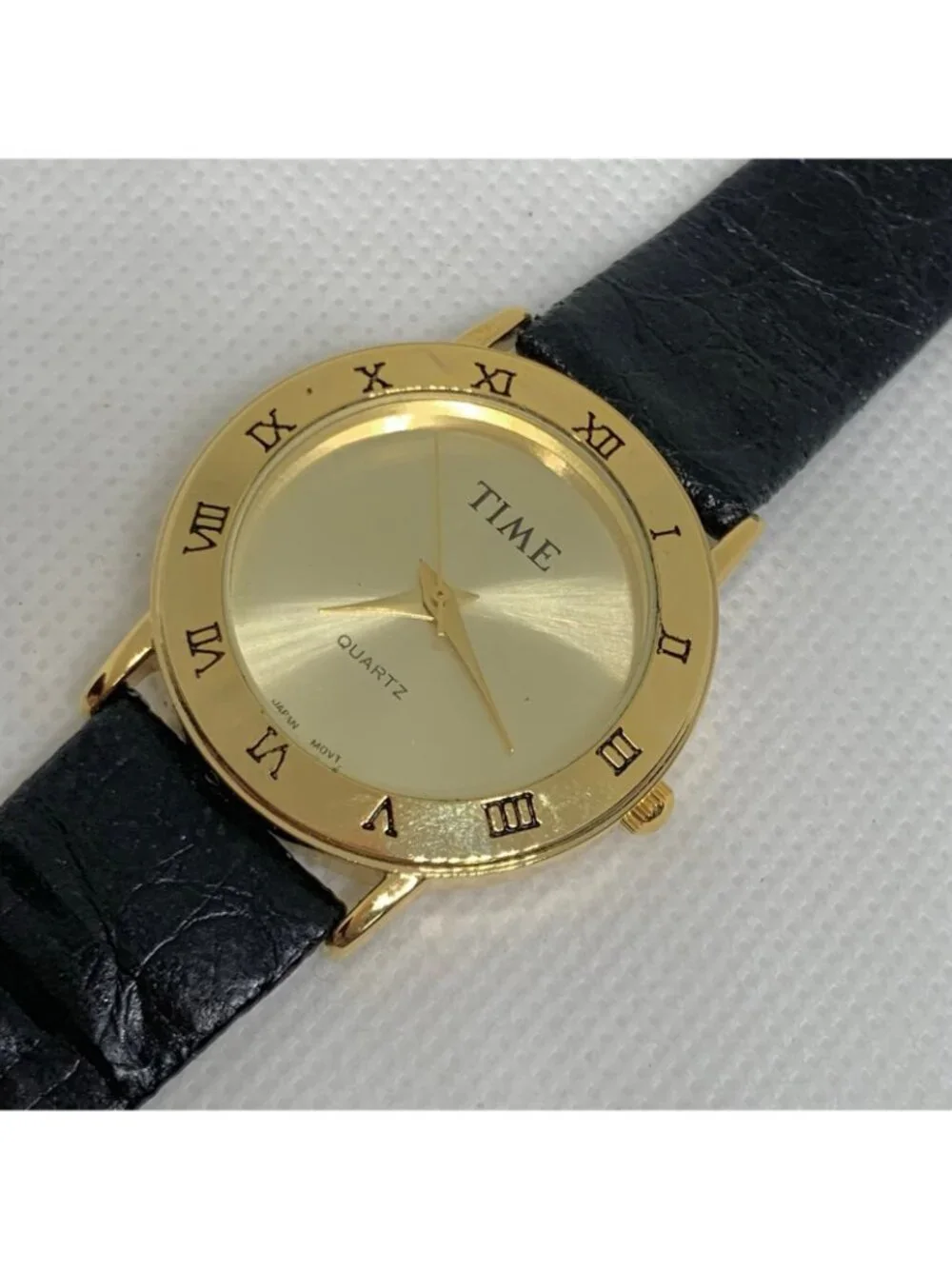 TIME vintage gold